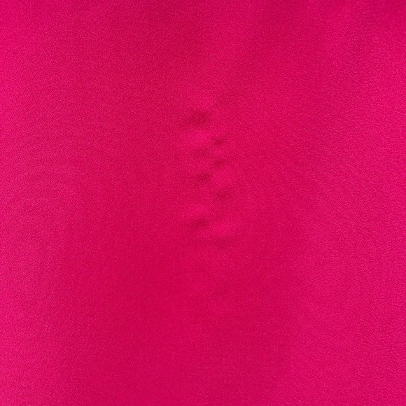 Torrid Fuchsia Sheer Sleeveless Scoop Neck Blouse Slit Back & Black Lace Trim - Picture 11 of 11